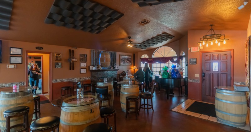 Interior, view of dining area