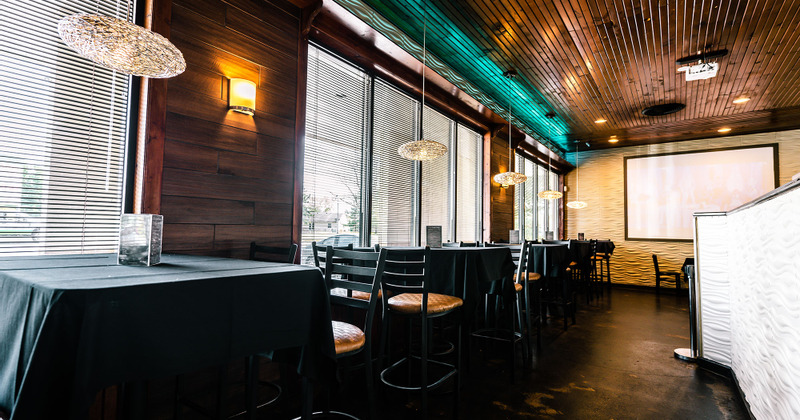 Tables ready for guests