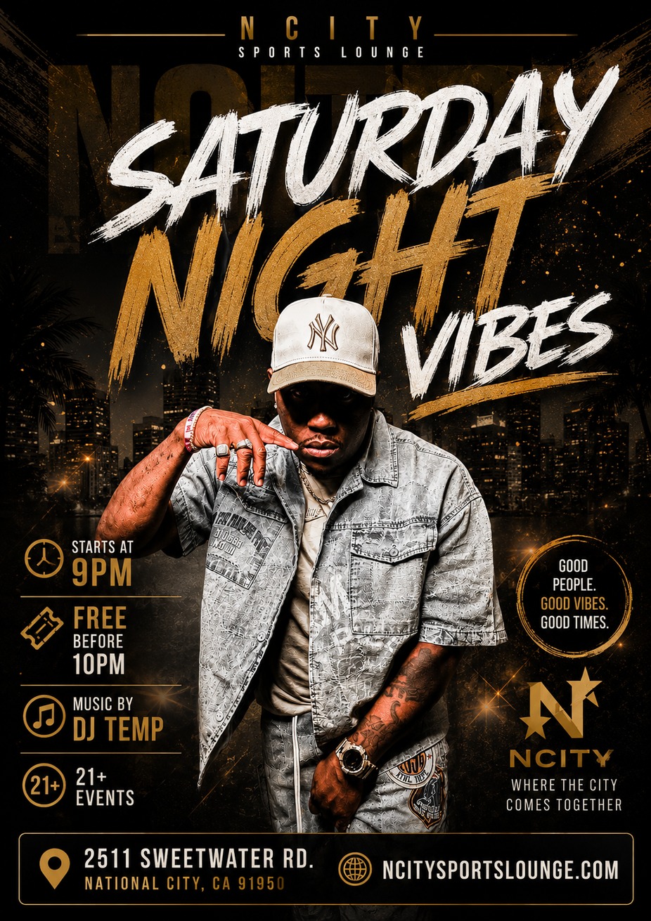 SATURDAY NIGHT VIBES MUSIC BY DJ TEMP!!! event photo