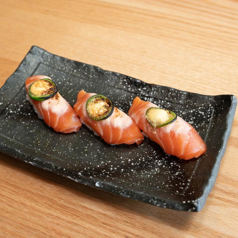 menu item 28 of 31, Butter Salmon Nigiri