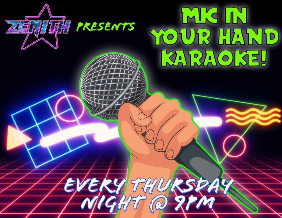 Mic In Your Hand Karaoke Every Thursday Night event photo