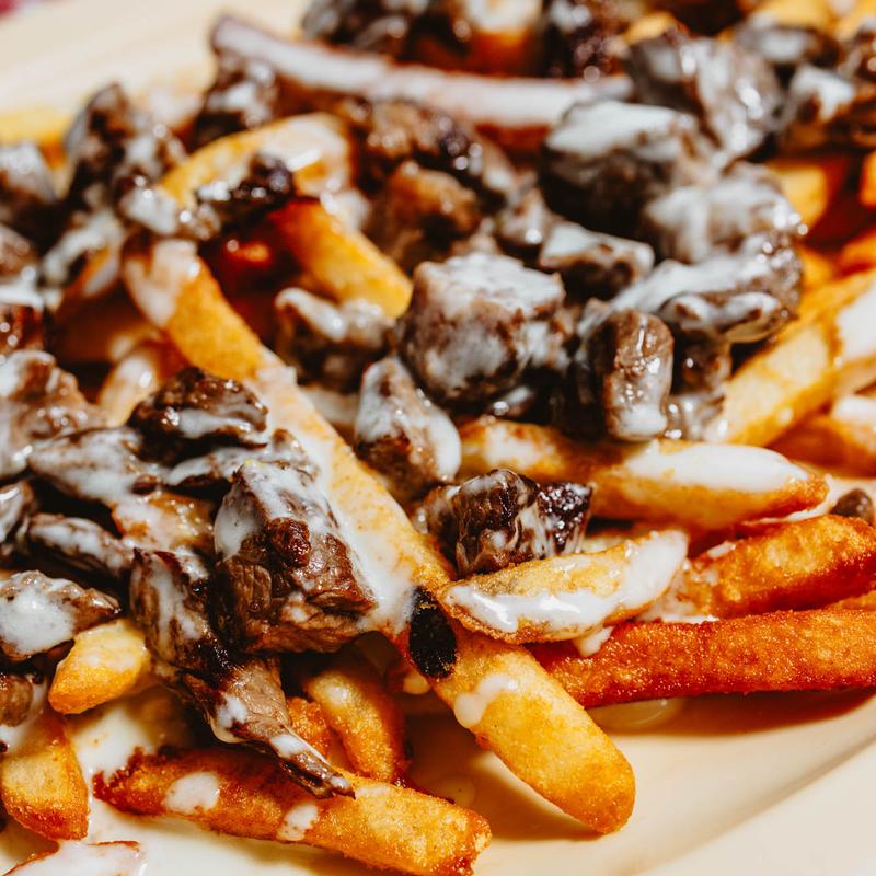 Papas con Steak photo