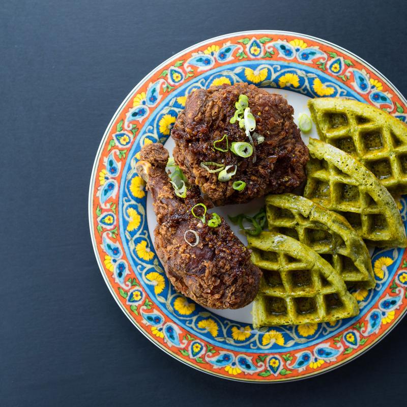 Honey Chipotle Chicken & Waffle photo