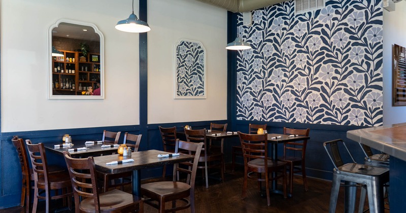 Tables ready for guests