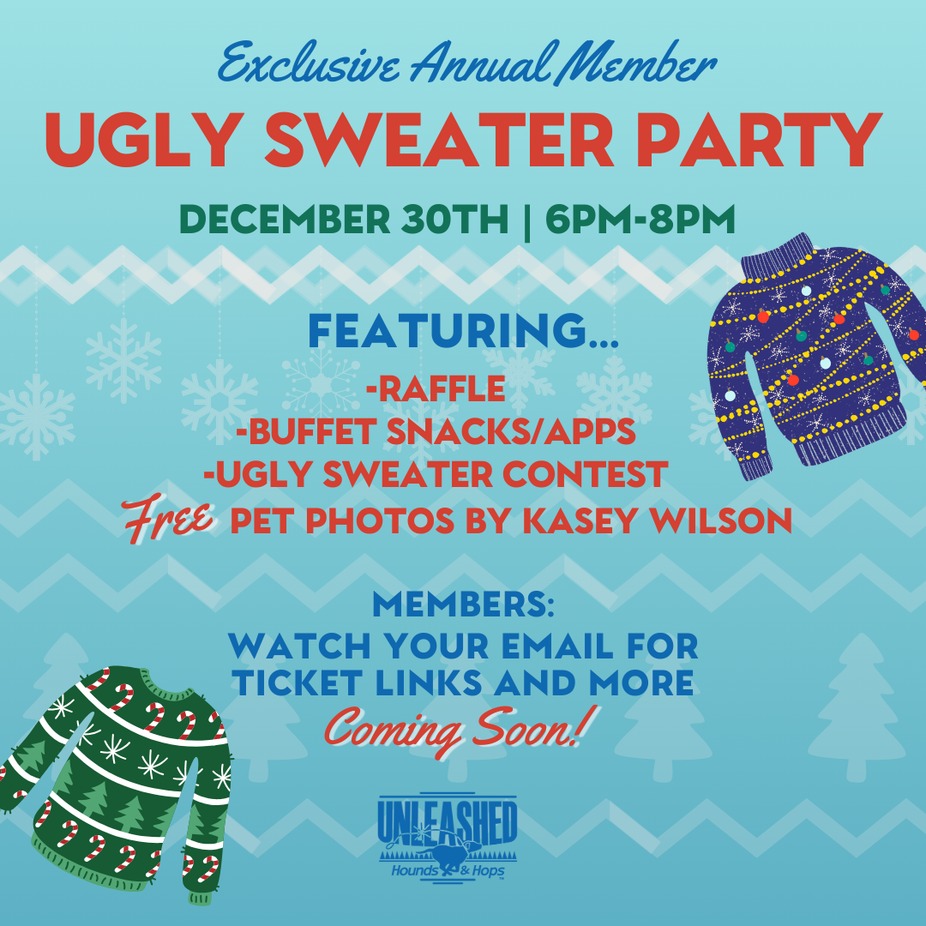 Annual Member Ugly Sweater Party event photo