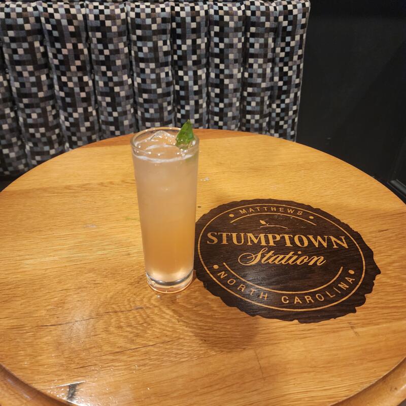 Peach Bourbon Smash photo