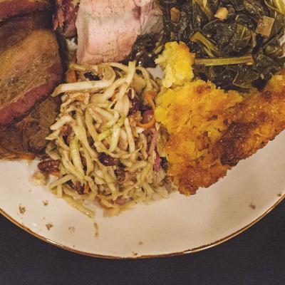 Soul food NYC plate