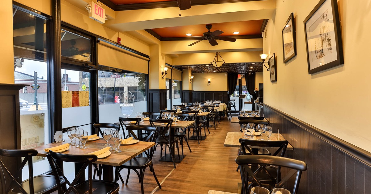 Restaurant dining area