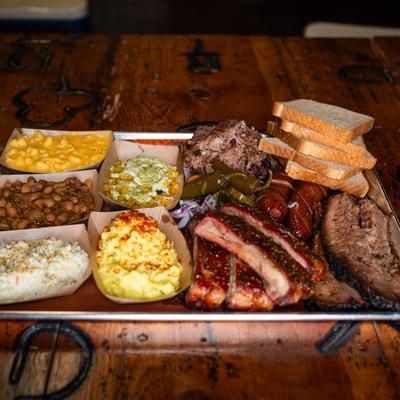 Tour of Texas platter.