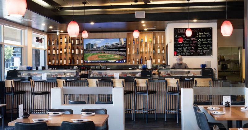 Interior, dining area