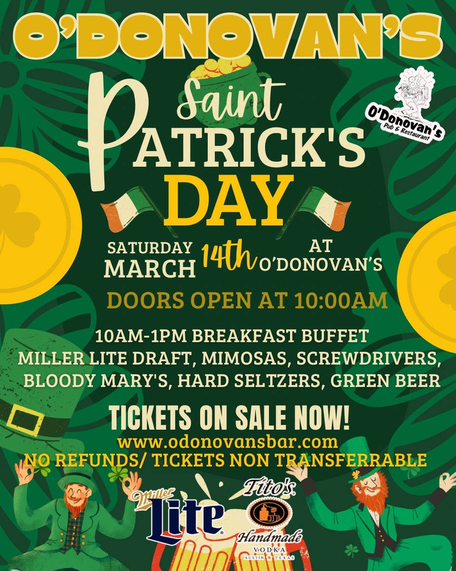 ST PATRICK'S DAY🍀 event photo