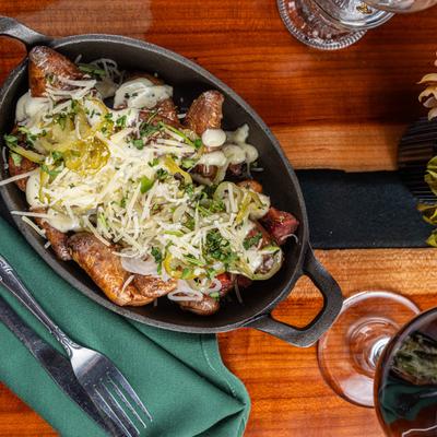 Smashed Fingerlings.