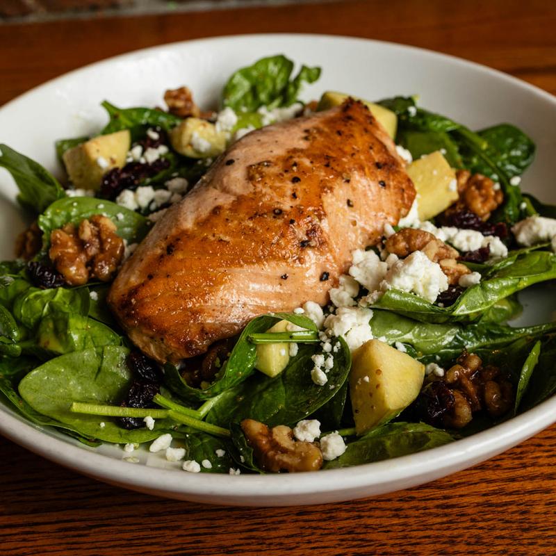 Salmon and Spinach Salad photo