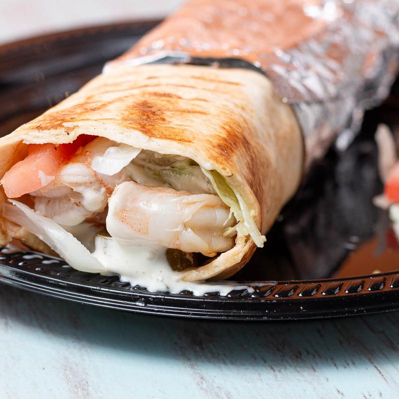 Shrimp Shawarma Wrap photo