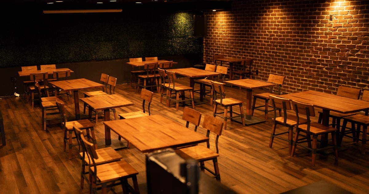 Interior seating area