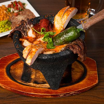 Molcajete bowl.