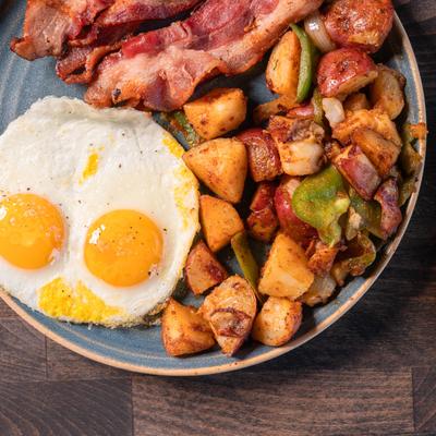 American Classic breakfast.