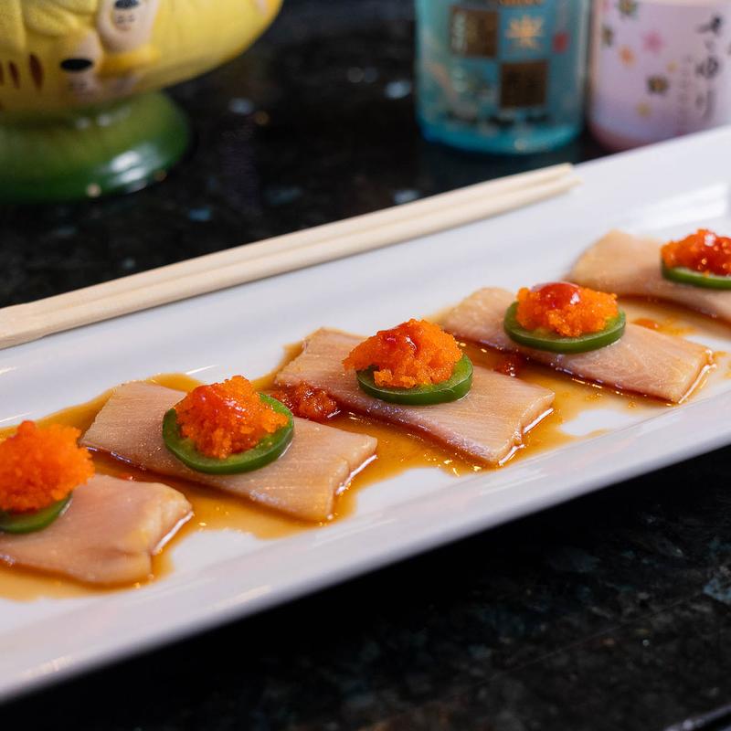 Yellowtail Sashimi w/Jalapeno photo