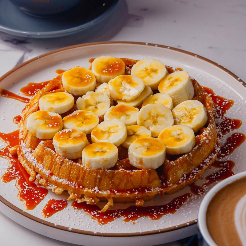 menu item 6 of 17, Dulce de Leche Waffle