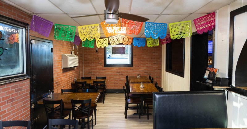 Interior, dining area