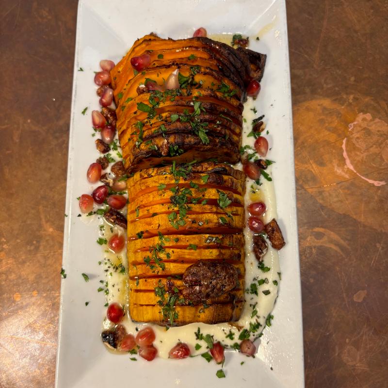 Hassleback Butternut Squash photo