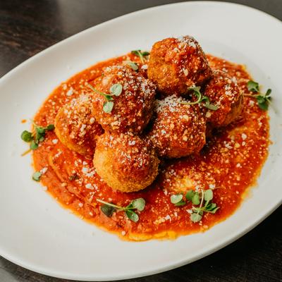 Arancini plate.