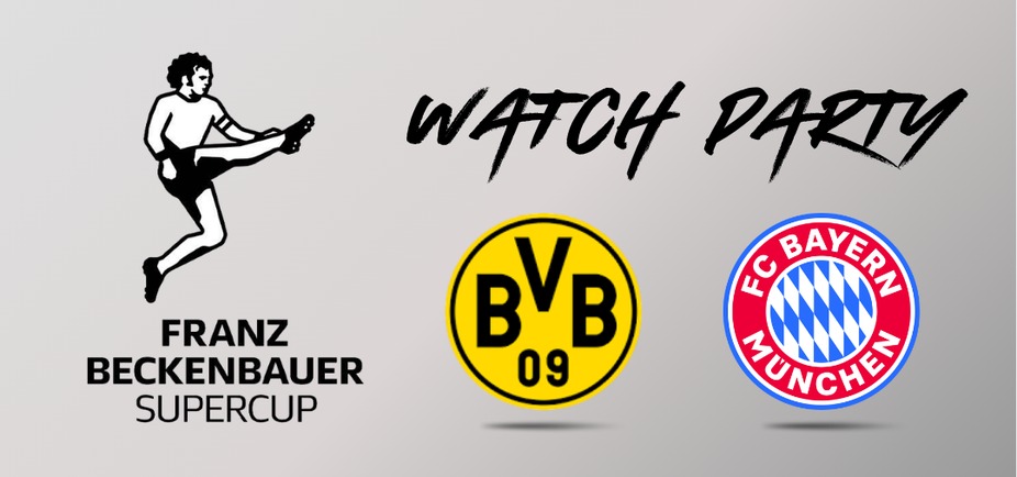 Supercup 2026 Watch Party: Borussia Dortmund v Bayern Münich event photo
