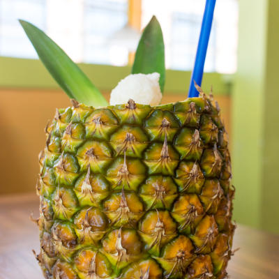 Fruit cocktail.