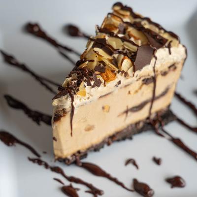 Chocolate Tall Cake slice.