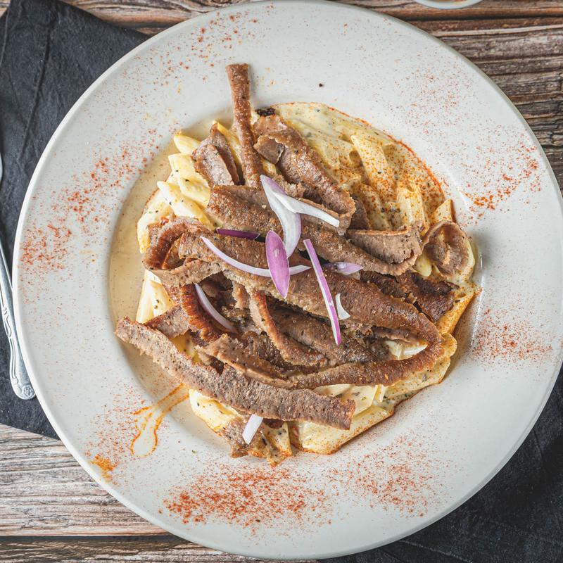 Combo Chicken Shwarma/Gyro Pasta photo