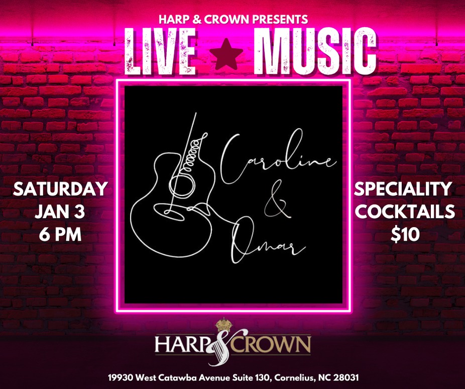 Caroline & Omar - Live Music at Harp & Crown! event photo