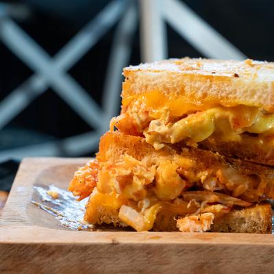 lobster macand cheese close up