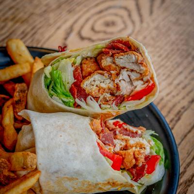 Honey chicken Roll - Up.