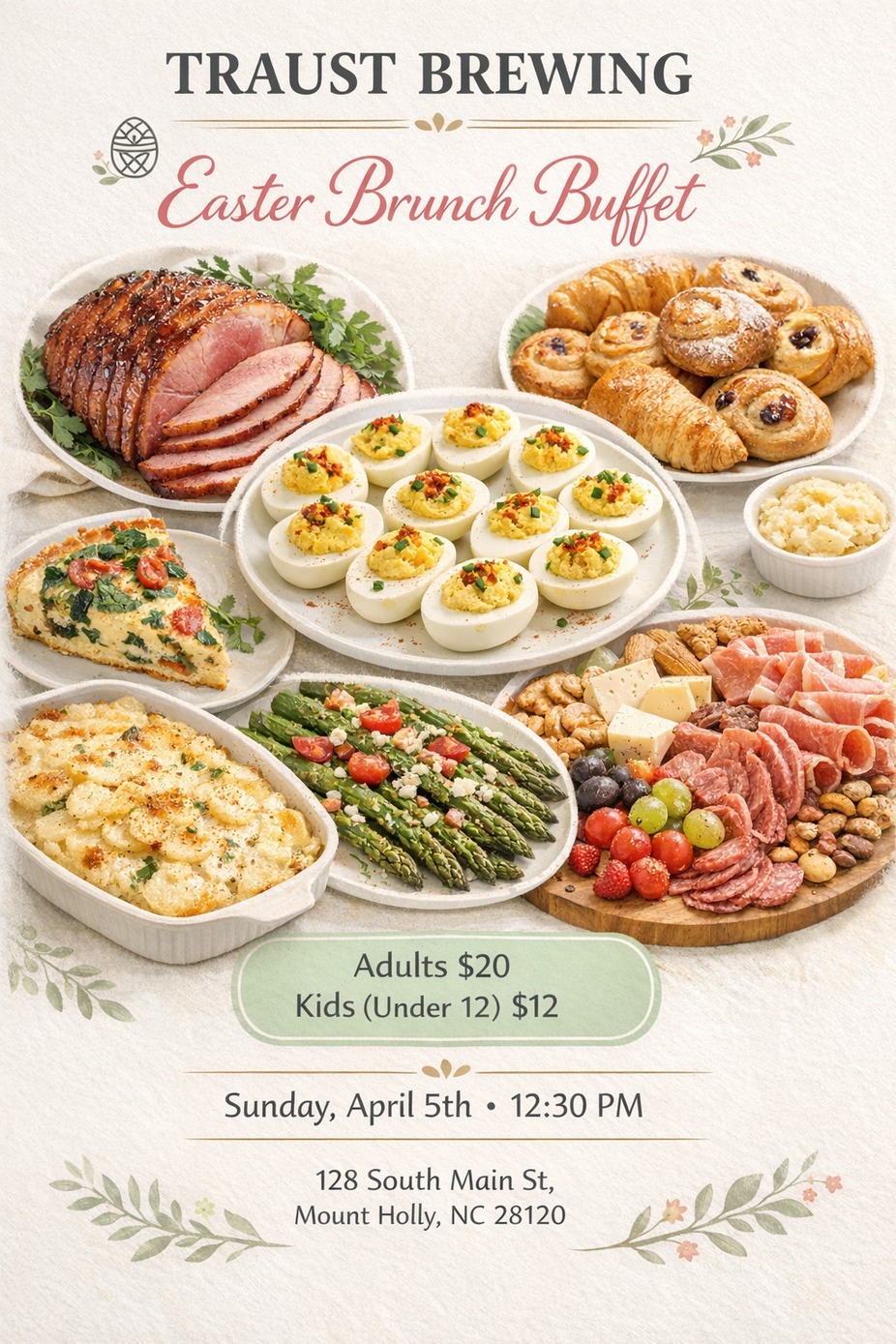 Easter Brunch Buffet event photo