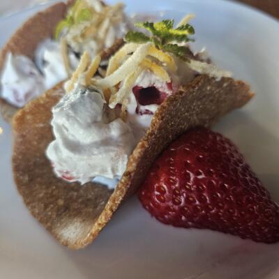 First Place Winner for Vegan Challenge Desert.