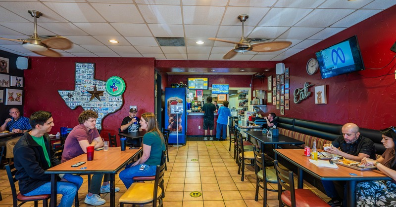 Interior dining area