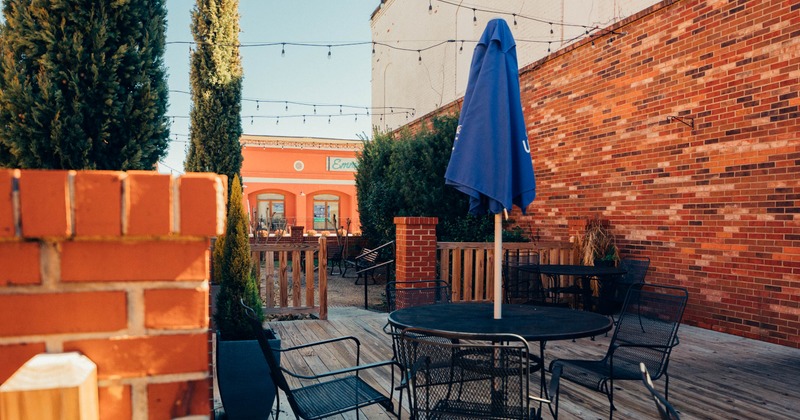 Exterior, seating space
