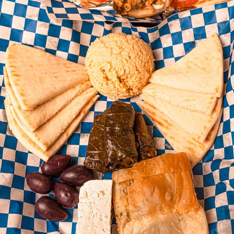 Greek Veggie Plate photo