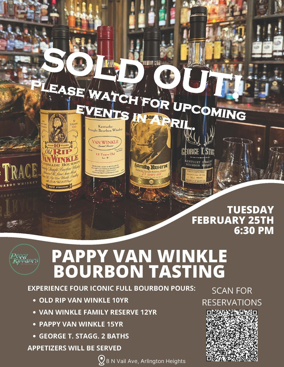 Pappy Van Winkle Tasting event photo