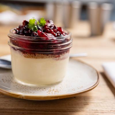 Cheesecake in a jar