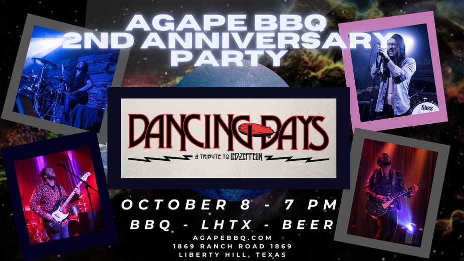 Agape BBQ 2nd Anniversary with Dancing Days event photo