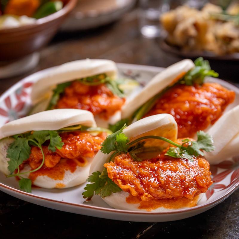 Korean Fried Chicken Bao photo