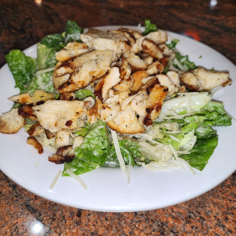 Lunch Grilled Chicken Caesar Salad photo