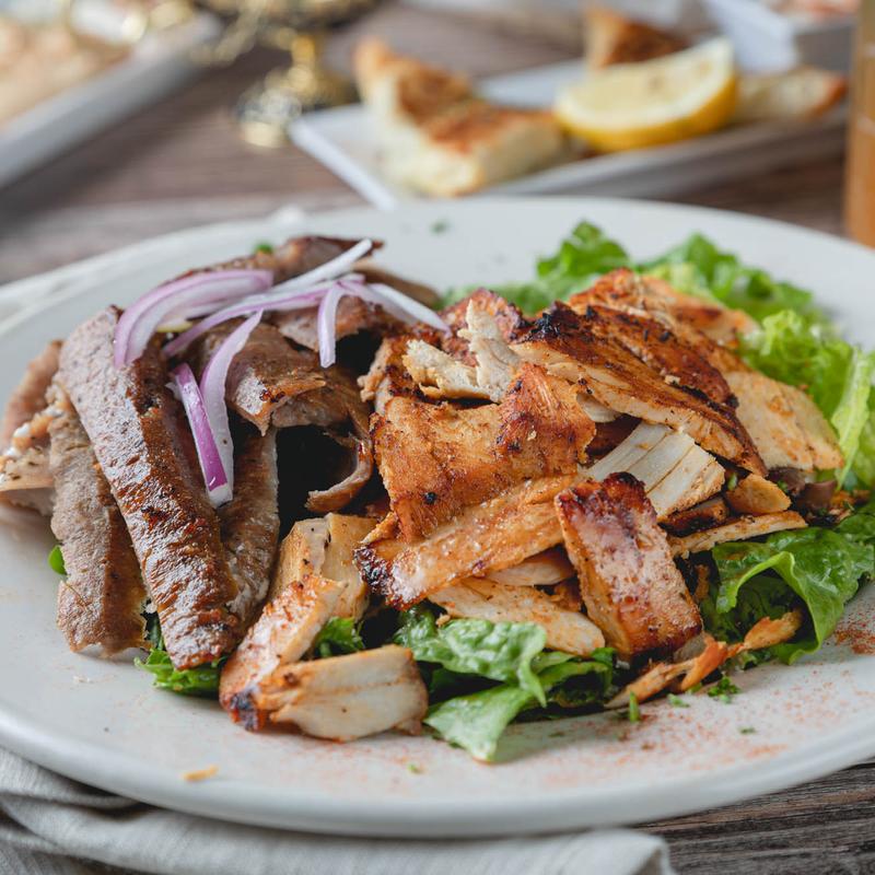 Chicken/Gyro Fattoush Combo Salad photo