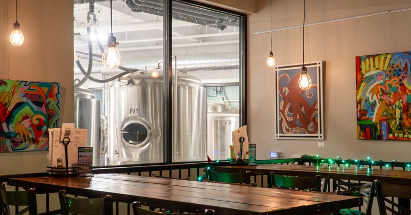 Interior seating area