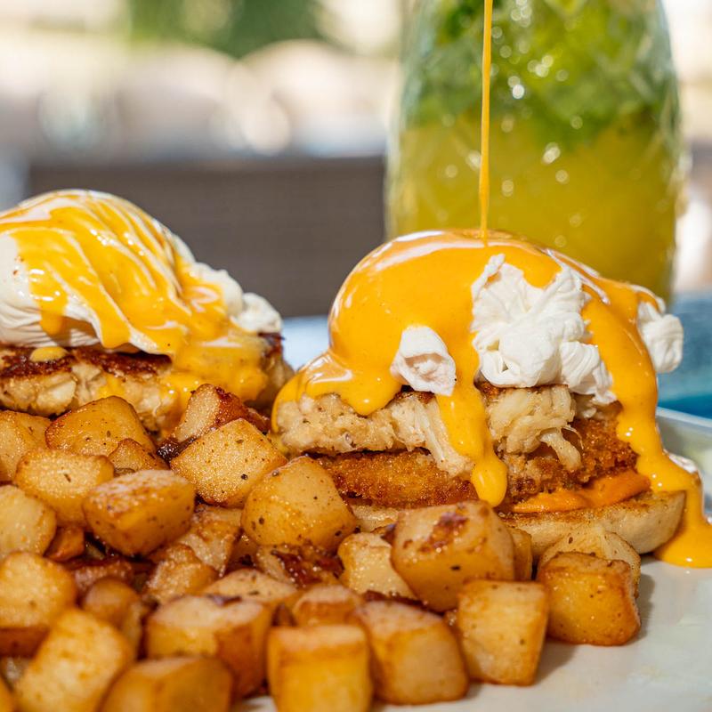 Crab Cake Benedict* photo