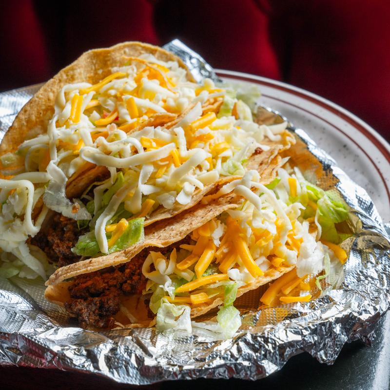 menu item 1 of 8, Hard Tacos