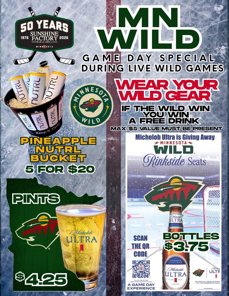 MN WILD HOME OPENER event photo