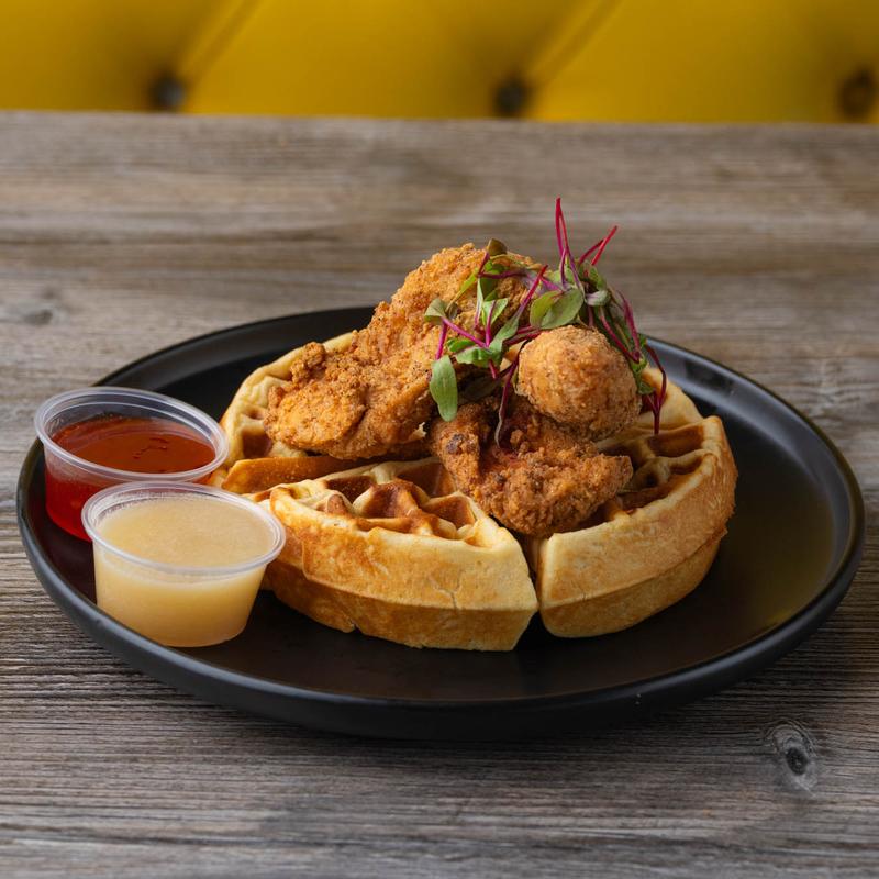 menu item 8 of 9, Classic Chicken & Waffles