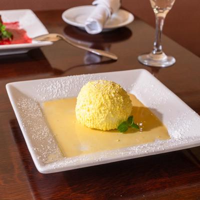Lemon dessert.